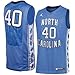 Nike North Carolina Tar Heels (UNC) #40 Youth Titanium Elite Jordan Replica Basketball Jersey-Carolina Blue