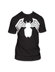 Marvel Comics - Mens Venom Venom Suit Fitted T-Shirt In Black, Size: Large, Color: Black