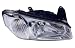 ***PASSENGER / RIGHT SIDE ONLY*** 99 (SEPTEMBER)-01 NISSAN MAXIMA HEADLIGHT (W/ CHROME BEZEL, W/O ANNIVERSARY EDITION) 00
