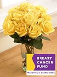 Breast Cancer Fund Yellow Roses