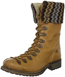 Aces of London TIROLITE RI 4158, Damen Fashion Halbstiefel & Stiefeletten, Beige (Queimado Tan), EU 40