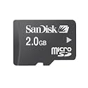 SanDisk Micro Secure Digital 2 GB Memory Card (SDSDQ-2048-A10M) Retail Package