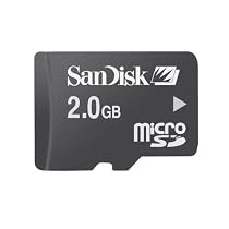 SanDisk Micro Secure Digital 2 GB Memory Card (SDSDQ-2048-A10M) Retail Package