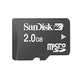 SanDisk Micro Secure Digital 2 GB Memory Card (SDSDQ-2048-A10M) Retail Package
