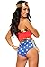 3WISHES 'American Hero Costume' Sexy Superhero Costume Woman