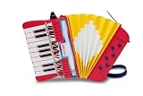 Bontempi AC17801N - Accordion, Akkordeon mit 17 Tasten und 6 B&auml;ssen - Bontempi