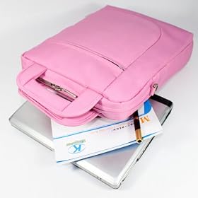 Kingsons Vacuum and Shock Proof Bag for Laptop 13.3" (Pink)