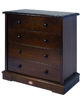 BabyEarth : Boori 4 drawer Chest - Walnut : Baby & Toddler > Nursery > Wardrobes & Dressers