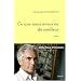 Ce que nous avons eu de meilleur