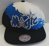 Orlando Magic Throwback Mitchell & Ness Paintbrush Wool Snapback Cap Hat