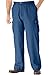 KingSize Men's Big & Tall Knockarounds Full-Elastic Waist Cargo Pants