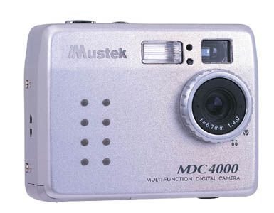Childrens Toyshop  Electronics : Mustek MDC 4000 - Digital camera - 3.1 Mpix / 4.0 Mpix (interpolated) - supported memory: MMC, SD