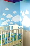McCall Wallies Murals Clouds W15206, 1 Item(s)/Order