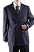 Men's Double Breasted Superior 150s Extra Fine Navy Dress Suit