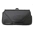 Prima Blackberry Premium Leather Lateral Case for -Black