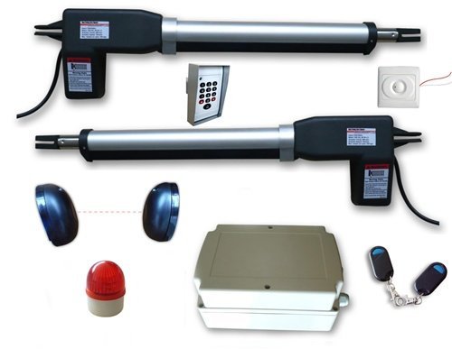 ALEKO® AS1200ACC Solar Power Compatible Gate Opener Operator for Dual Swing Gates up to 20-feet Long and 1320-pounds, On Sale