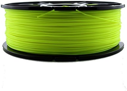 SmartOmni 1.75mm Yellow PLA 3D Printer Filament - 1kg Spool (2.2 lbs) - Dimensional Accuracy +/- 0.02mm for 3D Printers RepRap, Makerbot, UP plus, Lulzbot, Afinia, Solidoodle, MakerGear, Printrbot LC etc.