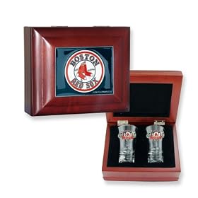 MLB Red Sox Flared Team Shooters Collector Box