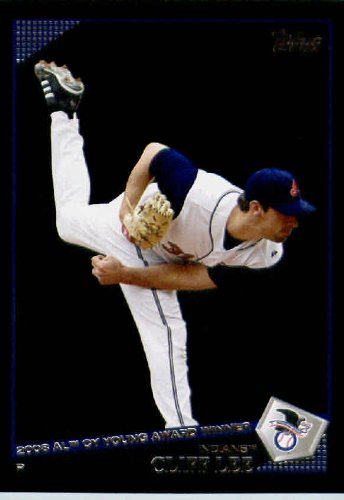 2009 Topps Black Border Baseball Card # 271 Cliff Lee CY Cleveland Indians Mint Condition - Shipped In Protective Screwdown Display Case!