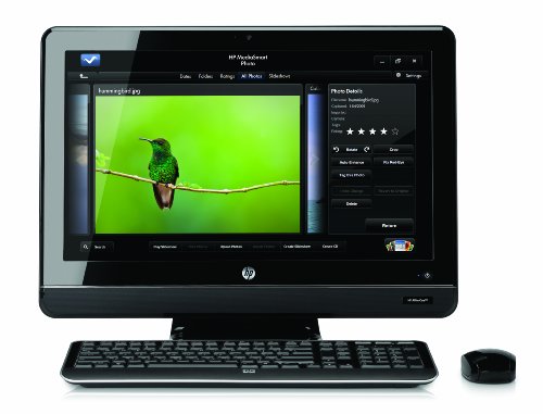 HP All-in-One 200-5120UK Desktop PC (Intel Pentium E5400 2.7GHz, 21.5-inch LCD, 4 GB RAM, 500 GB HDD, Windows 7 Home Premium 64-bit) image