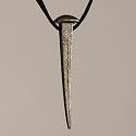 Brand New Rugged Christian Jesus Nail Necklace
