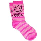 Felix The Cat - Pink Felix Socks