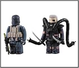 Medicom Metal Gear Solid Collectors #2 Set of 2 Kubrick : Old Snake, Solidus Snake.