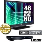Toshiba 46XV645U 46 Regza LCD HDTV and Toshiba BDX2000 Blu Ray Player With BD Live Bundle