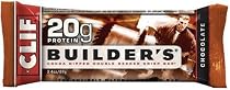 Clif Builder's Bar, Protein Bar, Chocolate, 2.4-Ounce Bars (Pack of 12)