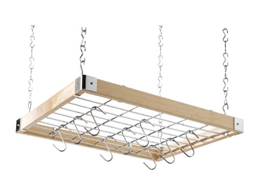 Hahn Ceiling Rack Square Wooden