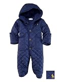 「ポロ　ラルフローレン【Polo Ralph Lauren】 ベビー服 ダウン　ジャケット フード　キルティング　フリース　アウター 秋冬新作　ジャンパー　ロゴ　 男の子　女の子 9M」の画像