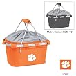 Clemson Tigers NCAA "Metro Basket" (Orange) (Embroidered Logo)