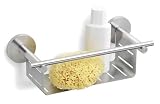 Stainless steel shower shelf (stainless steel) (3.5H x 12.75W x 5.25D)