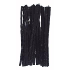 Regular Pipecleaners black