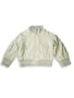 Private Label - Girls Zip Front Faux Leather Jacket, Tan