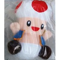 NEW JUMBO SUPER MARIO Kinopio Toad Plush Toy Doll