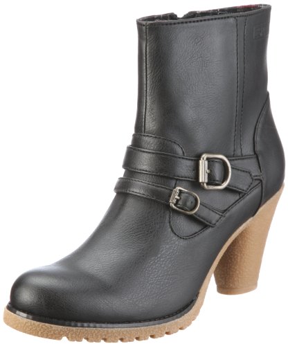 ESPRIT Stella Bootie W10340, Damen Stiefel, Schwarz (black 001), EU 38