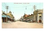 Congress Street, Tucson,Arizona Places Art Poster Print, 18x13