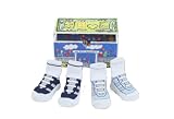 Dimples All Star Athletics Two Pairs Gym Shoe Socks, 0-12 Months