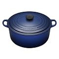 Le Creuset Enameled Cast-Iron 5-1/2-Quart Round French Oven, Cobalt