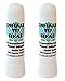 Pack of 2 Inhale to Heal Motion Sickness Vertigo Anti-nausea Formula Aromatherapy Nasal Inhalers