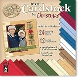 Hot Off The Press - Christmas 8x8 Cardstock