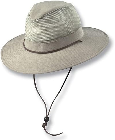 DPC Global Trends Mesh Safari Hat, Small, Khaki