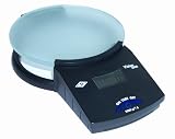 Produkt-Bild: Wedo 0602001 Briefwaage Vision 2000 g, Teilung 1 g, schwarz elektronische Briefwaage Glasdesign