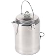 Stansport Outdoor 277 9 Cup Aluminum Camper-Feets Percolator Coffee Pot Big Save