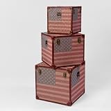 BEST US Flag Trunks, Set of 3