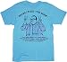 SNL Saturday Night Bennet Brower Live Maybe I'm Not the Norm Light Blue T-shirt Tee
