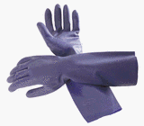 Rubbermaid Cleaning G304 Heavy-Duty Long Cuff Rubber Gloves