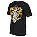 Reebok Pittsburgh Penguins NHL Black 2016 Stanley Cup Celebration Graphic Print T-Shirt for Men (L)