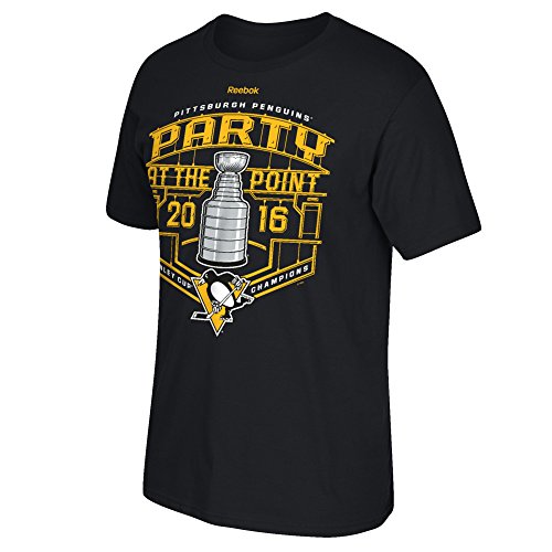 NHL Pittsburgh Penguins 2016 Celebration Tee, XX-Large, Black